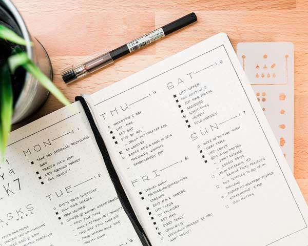 Bullet Journal Rapid Logging Migration BuJoing