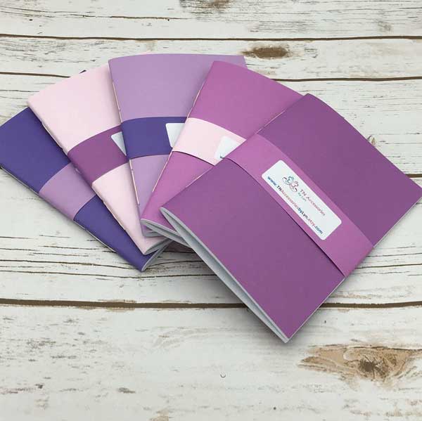 BuJo planner notebook purple