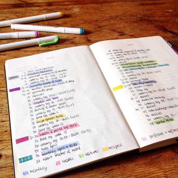 My 10 Favorite Tips for Bullet Journaling - BuJoing