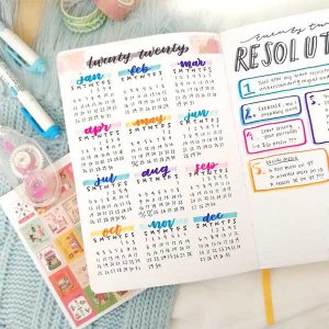 Creating Your BuJo Calendar - BuJoing
