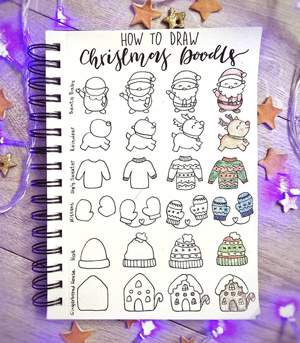 Bullet Journal Drawing Ideas for Beginners - BuJoing