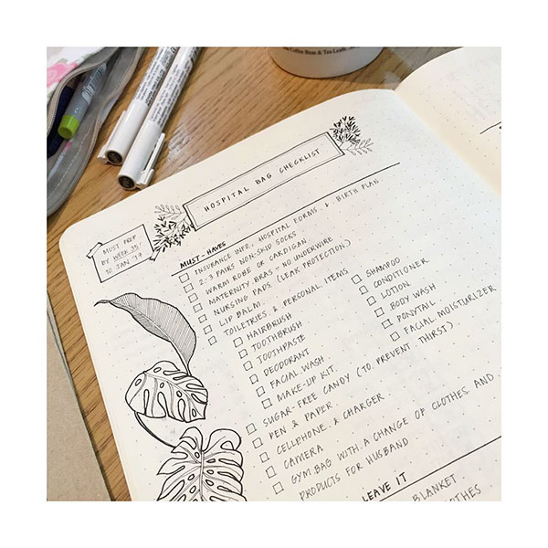 pregnancy hospital bag packing checklist